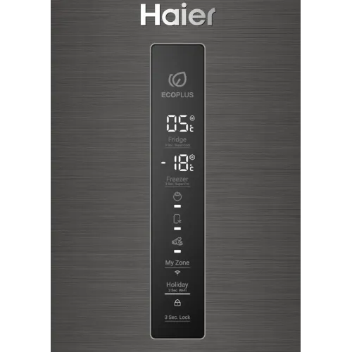Холодильник HAIER C4F740CBXGU1 черный
