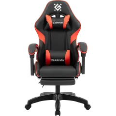 Кресло игровое Defender Serenity черно - красный