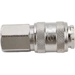 Адаптер пневмо ECO быстросъем. МАМА х внутр. резьба 1/4" (сталь) (AS-F/FT14)