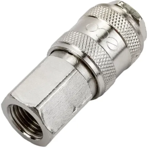 Адаптер пневмо ECO быстросъем. МАМА х внутр. резьба 1/4" (сталь) (AS-F/FT14)