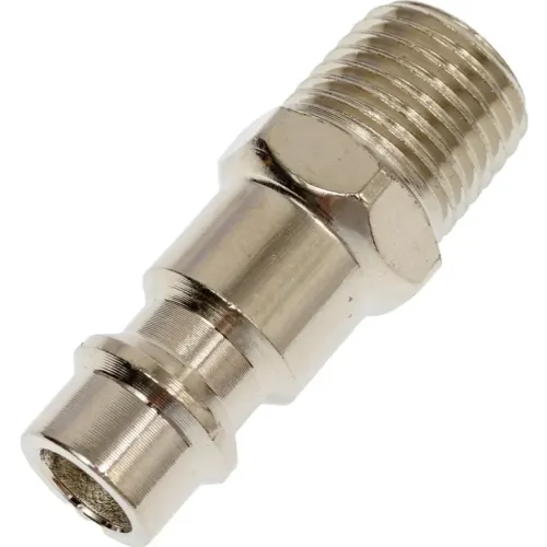 Адаптер пневмо ECO быстросъем. ПАПА х нар. резьба 1/4" (сталь) (AS-M/MT14)