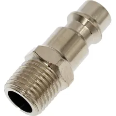 Адаптер пневмо ECO быстросъем. ПАПА х нар. резьба 1/4" (сталь) (AS-M/MT14)