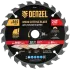 Диск пильный DENZEL 165х20 мм, 24 зуб. тонкий (733267)