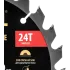 Диск пильный DENZEL 190х30 мм, 24 зуб. (733397)