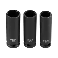 Набор головок STARTUL PRO 3 пр. 1/2" 17,19,21мм (PRO-34003)