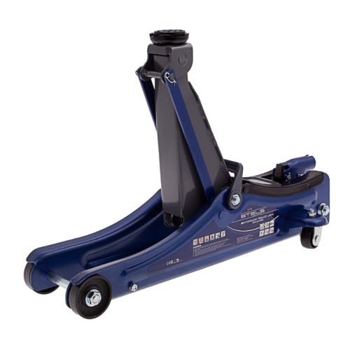 Домкрат подкатной STELS 2т, 80–380мм, Low Profile, пласт. кейс (51130)
