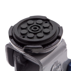 Домкрат подкатной STELS 2т, 80–380мм, Low Profile, пласт. кейс (51130)