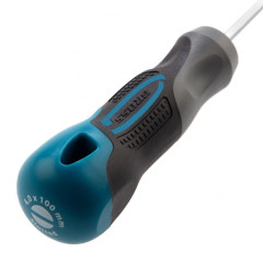 Отвертка GROSS SL 4,0х100 мм (12105)