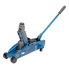 Домкрат подкатной STELS 2,5т с фиксатором, 140-385 мм, SAFETY PIN (51152)