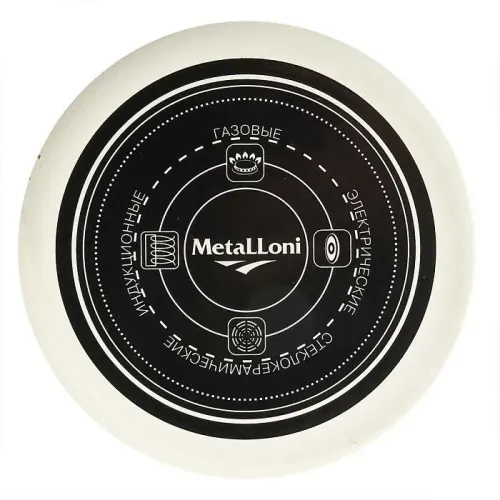 Чайник со свистком METALLONI "Подсолнухи", индукция, эмаль, 2,5 л. (ЕМ-1320)