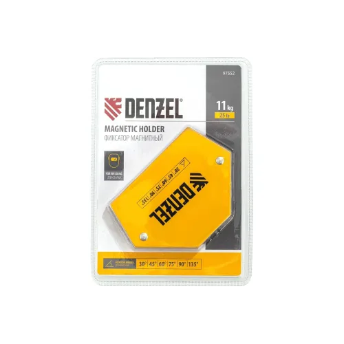 Держатель магнитный DENZEL усилие 25LB (97552)