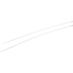 Стяжка кабельная СИБРТЕХ 300 х 3,6мм, белые, 100шт (45531)