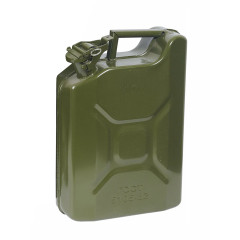 Канистра для топлива метал. 10 л. (РОССИЯ) зеленая (MW-753)