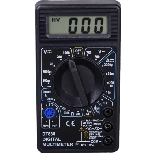 Мультиметр цифровой РЕСАНТА DT 838 (61/10/513)