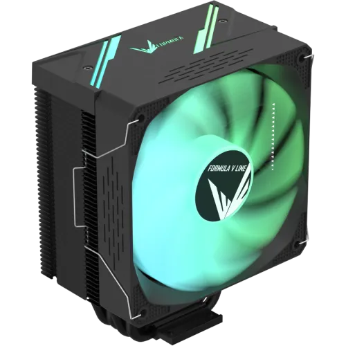 Кулер ALL Ice Burg 4-pin ARGB 90мм черный