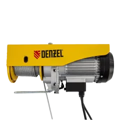 Тельфер электрический DENZEL TF-800 (0,8т, 1300 Вт, высота 12 м, 8 м/мин) (52014)