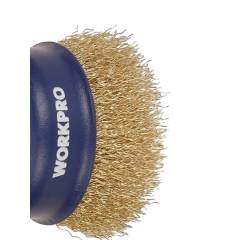 Щетка для УШМ WORKPRO 125мм М14 чашка простая (WP407026)