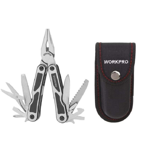 Мультитул WORKPRO 15 в 1, 150мм (WP382009)