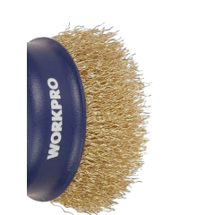 Щетка для УШМ WORKPRO 75мм М14 чашка простая (WP407022)