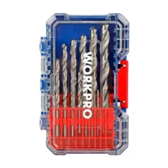 Набор сверл по металлу WORKPRO HSS 15пр (WP409010)