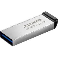 Карта USB3.2 64 GB A-DATA UR350 UR350-64G-RSR/BK металл/черный 