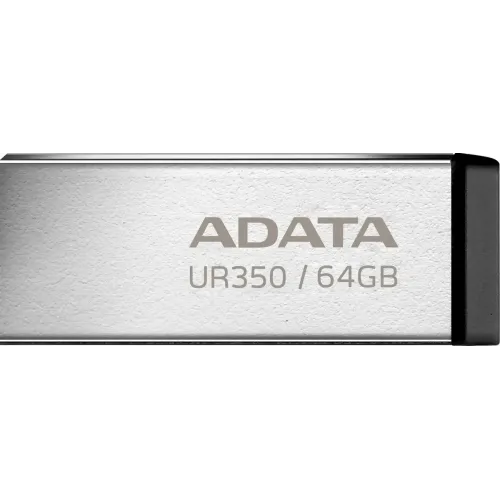 Карта USB3.2 64 GB A-DATA UR350 UR350-64G-RSR/BK металл/черный 