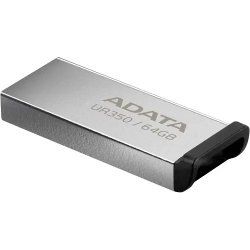 Карта USB3.2 64 GB A-DATA UR350 UR350-64G-RSR/BK металл/черный 