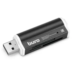 Карт-ридер Buro BU-CR-3101 черный