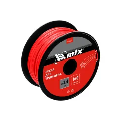 Леска для триммера MTX (2,4мм, 160м, звезда) (96881)