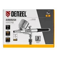 Аэрограф DENZEL AB1, 0,2-0,5мм. верх бачок (57313)