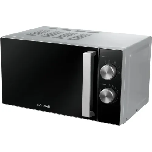 Микроволновая печь RONDELL RDE-MW208, 20 л., серебро/черная (М)