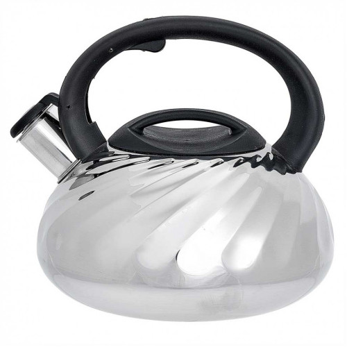 Чайник со свистком WEBBER BE-0590, нерж., 3 л.