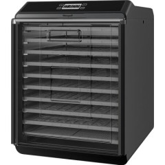 Сушилка для овощей WEISSGAUFF WDH 110 DRY CUBE, 40 л., 16 под., черная/сталь