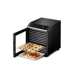 Сушилка для овощей MYLUNE HOME FD-1040 Digital Dry Pro, 26 л., черная