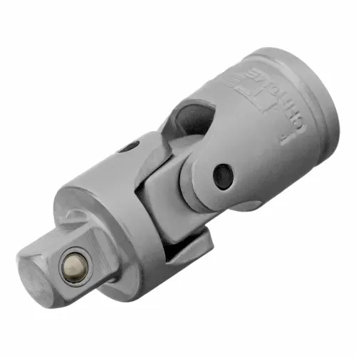 Шарнир карданный STELS с квадратом 1/4", CrV, полированный хром (13818)