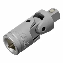 Шарнир карданный STELS с квадратом 1/4", CrV, полированный хром (13818)