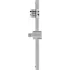 Вороток STELS 115 мм, 1/4", CrV (14011)