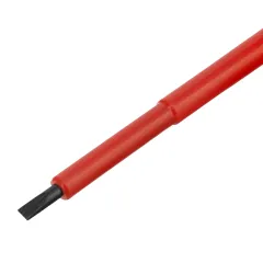 Отвертка диэлектр. Сибртех SL3х75 мм. 1000В. (12931)