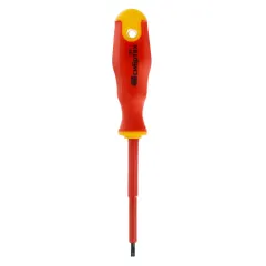 Отвертка диэлектр. Сибртех SL3х75 мм. 1000В. (12931)