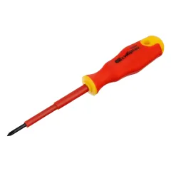 Отвертка диэлектр. Сибртех PH0х75 мм. 1000В. (12934)