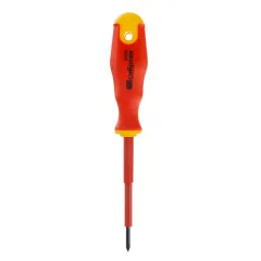 Отвертка диэлектр. Сибртех PH0х75 мм. 1000В. (12934)