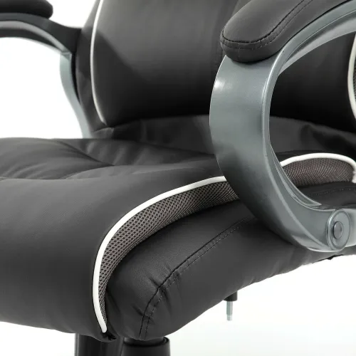 Кресло BRABIX PREMIUM Strong HD-009 до 200 кг черный - серый