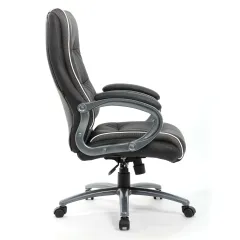 Кресло BRABIX PREMIUM Strong HD-009 до 200 кг черный - серый