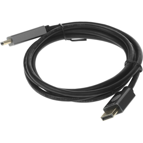 Кабель DisplayPort - HDMI 2 м CACTUS CS-DP-HDMI-1.2-2