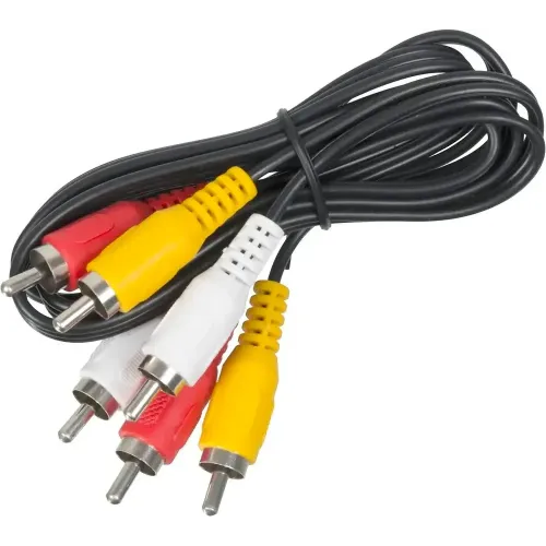 Кабель 3 RCA - 3 RCA 1 м PERFEO R3102