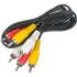 Кабель 3 RCA - 3 RCA 1 м PERFEO R3102