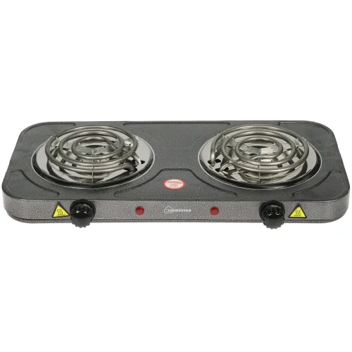 Настольная электроплита (тен 2) HOMESTAR HS-1105 серая