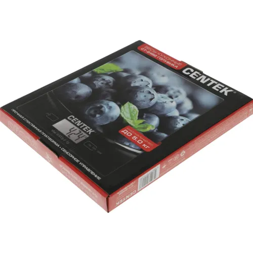 Весы кухонные электронные CENTEK CT-2462 (Голубика)