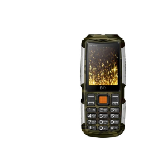 Сотовый телефон BQ 2430 серый камуфляж