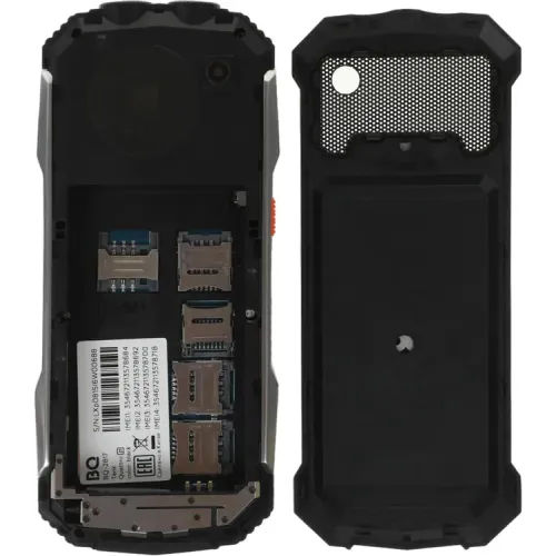 Сотовый телефон BQ 2817 Tank Quattro Power черный